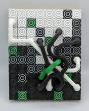 Load image into Gallery viewer, Connections 8x10 inch (wintergreen - White, Black and Green)
