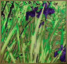 Load image into Gallery viewer, Purple Iris in Long Grass
